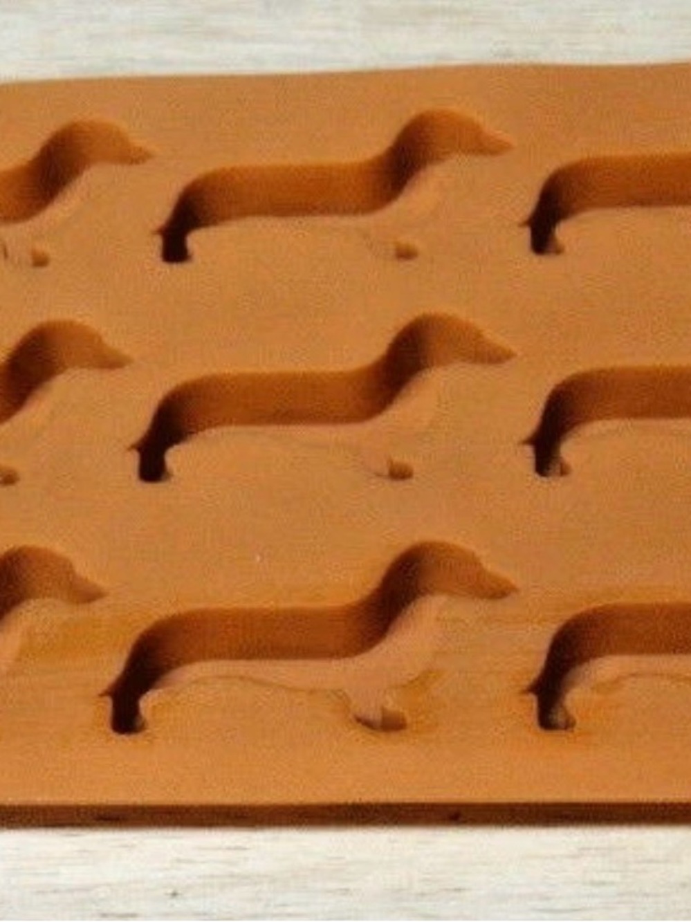 Silicone Dachshund Candy Chocolate- dog treats Molds
